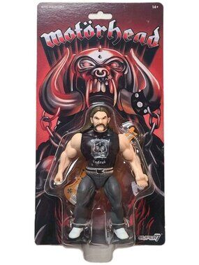 Super7 Motorhead Lemmy Kilmister Action Figure 5.5" Tall 2024 NEW
